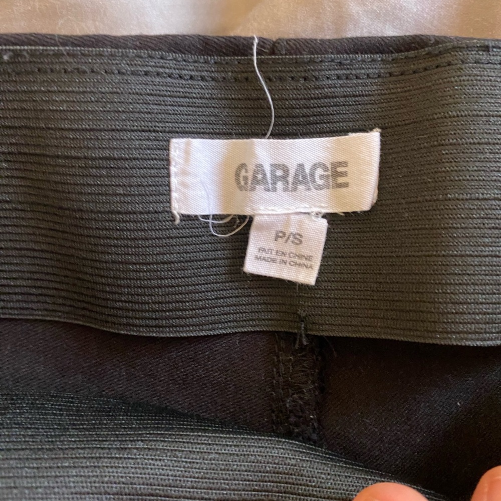 Garage Black Ribbed Waistband - Picture 2 of 2